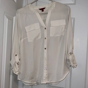 212 Collection Off White Blouse